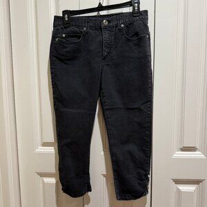 True Slim Jeggings Black (lightly faded)